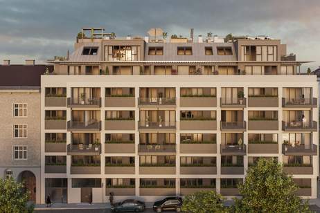 THE ARIK – 2 Zimmer, ein grünes Herz im Innenhof, Wohnung-kauf, 301.300,€, 1070 Wien 7., Neubau