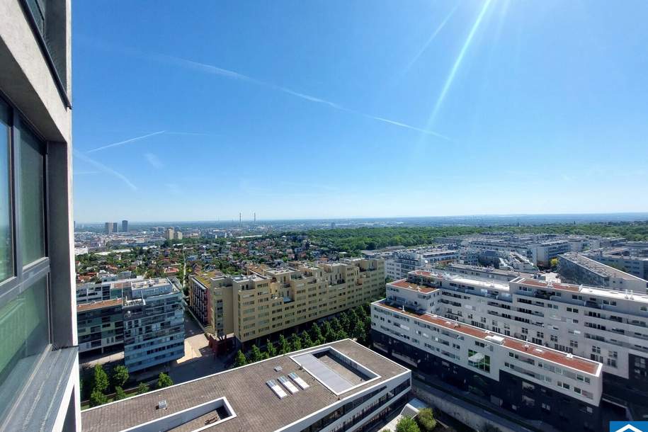1,5 Zimmerwohnung mit Balkon im 15. OG im Herzen von Monte Laa, Wohnung-miete, 899,99,€, 1100 Wien 10., Favoriten