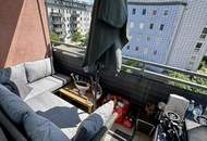 Gemütliche 3 Zimmer-Mietwohnung mit Loggia und Garagenstellplatz - voll möbliert