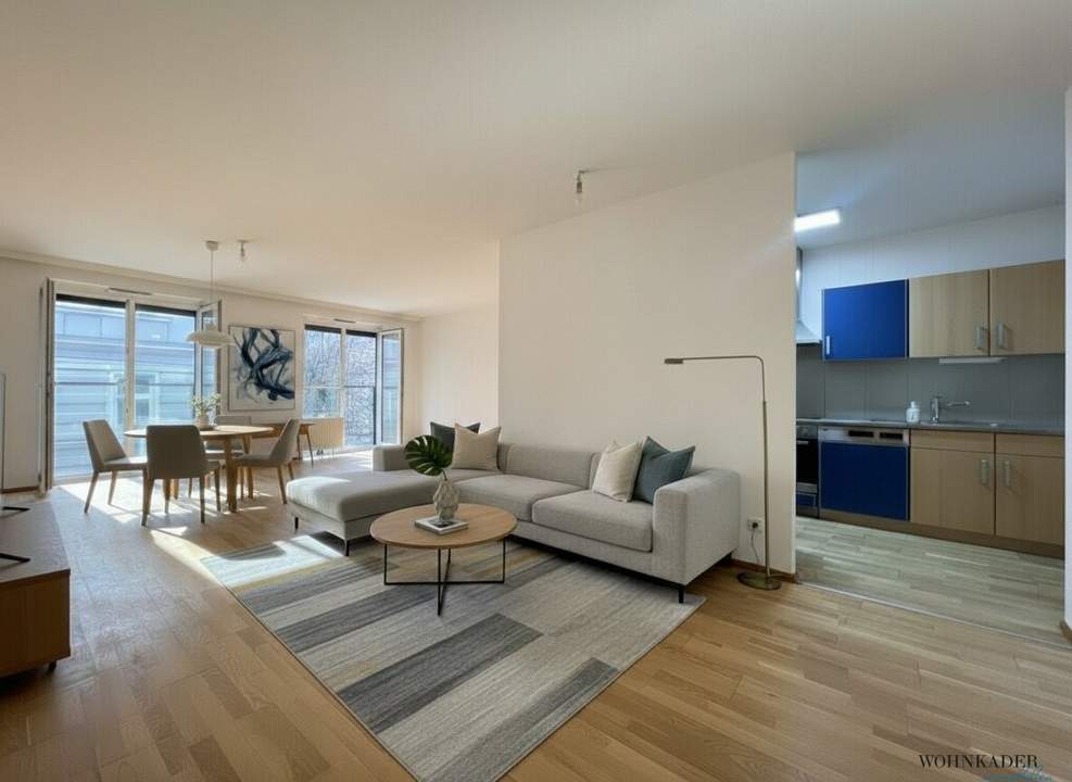 Moderne 3-Zimmer-Wohnung mit französischem Balkon – sonnig, ruhig & urban Nähe Karmelitermarkt