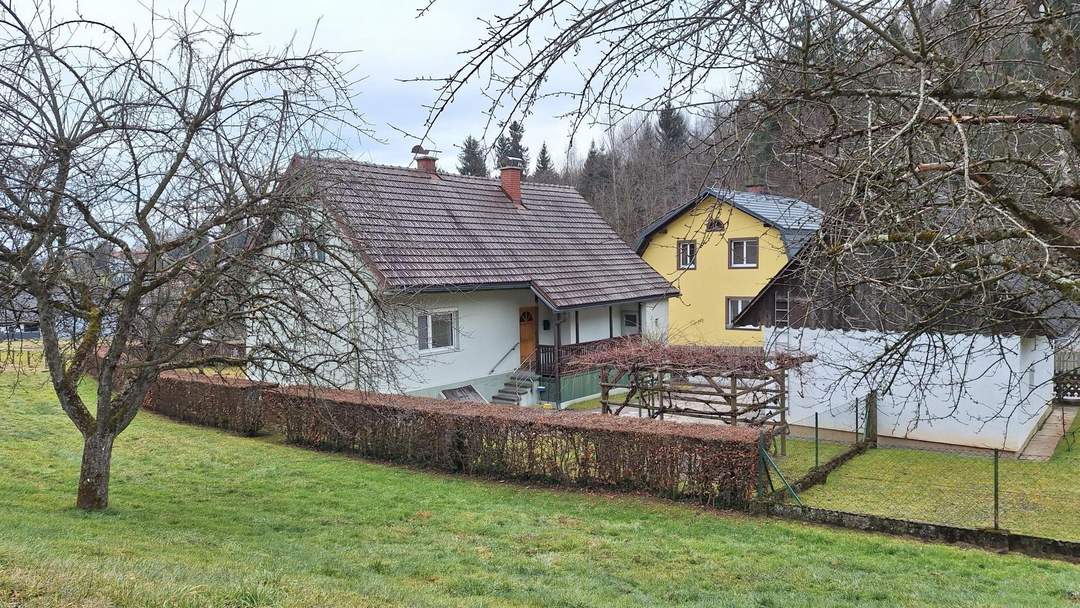 Leistbares bezauberndes Einfamilienhaus in Ruhelage