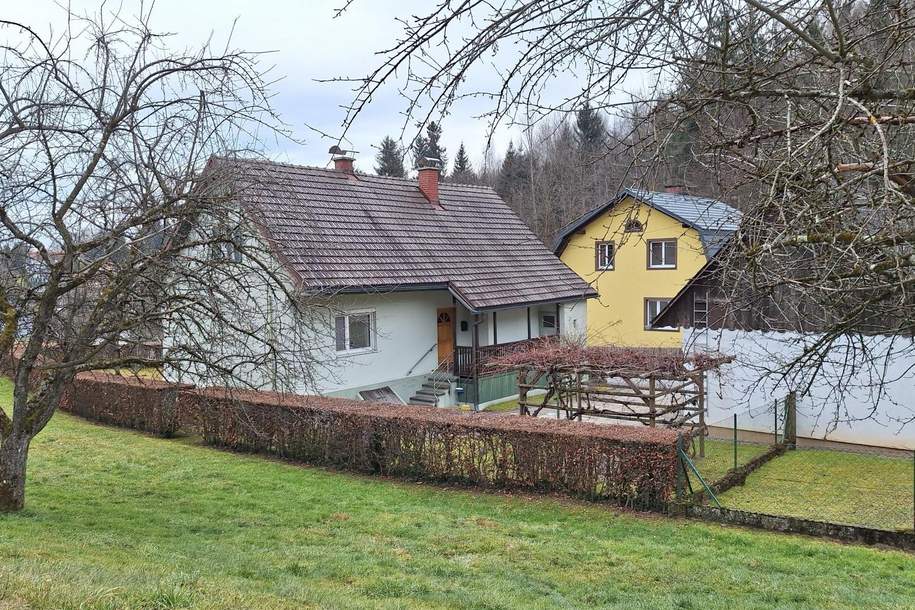 Leistbares bezauberndes Einfamilienhaus in Ruhelage, Haus-kauf, 199.000,€, 8530 Deutschlandsberg