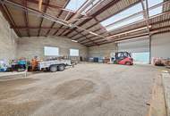 Vielseitige Gewerbe- und Wohnliegenschaft: diverse Hallenflächen, Wohngebäude und ein großzügiges Grundstück!