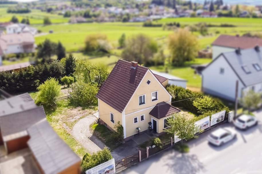 !!NEUER PREIS !! Kleines Haus mit 1.332 m² Bauland in familienfreundlicher Lage von Gföhl, Haus-kauf, 150.000,€, 3542 Krems(Land)