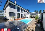 TOPLAGE! Hochwertiges Traumhaus mit Pool am Fuße des Rosenhügels