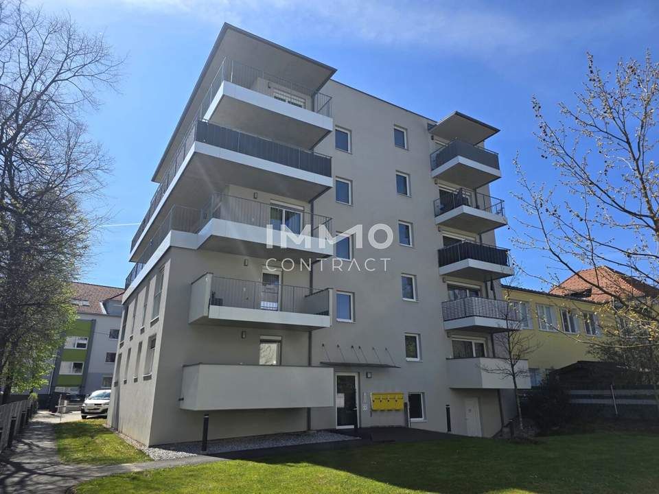 Geförderte, neuwertige 2 Zimmer-Wohnung mit Balkon - Eckertstraße 56 Top 1 - nahe FH-Joanneum