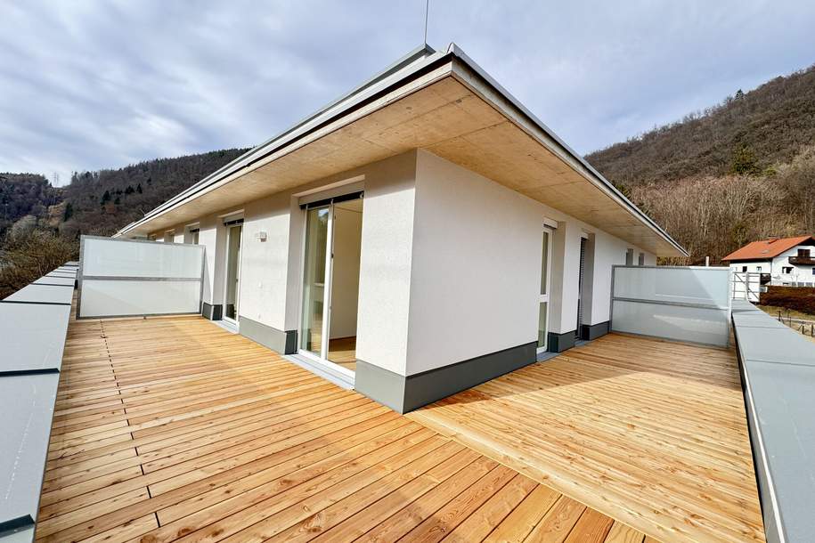 ERSTBEZUG - Weitblick ins Grüne - 2-Zimmer - riesiger Rundum Balkon - PROVISIONSFREI, Wohnung-kauf, 209.150,€, 8051 Graz(Stadt)