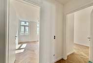 Am Kutschkermarkt | Exklusive 4-Zimmer-Altbauwohnung mit rund 14 m² großer Terrasse und Grünfläche