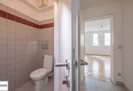 Zentrumsnah wohnen: gut geschnittene 2-Zimmer Wohnung mit Innenhof-Terrasse!