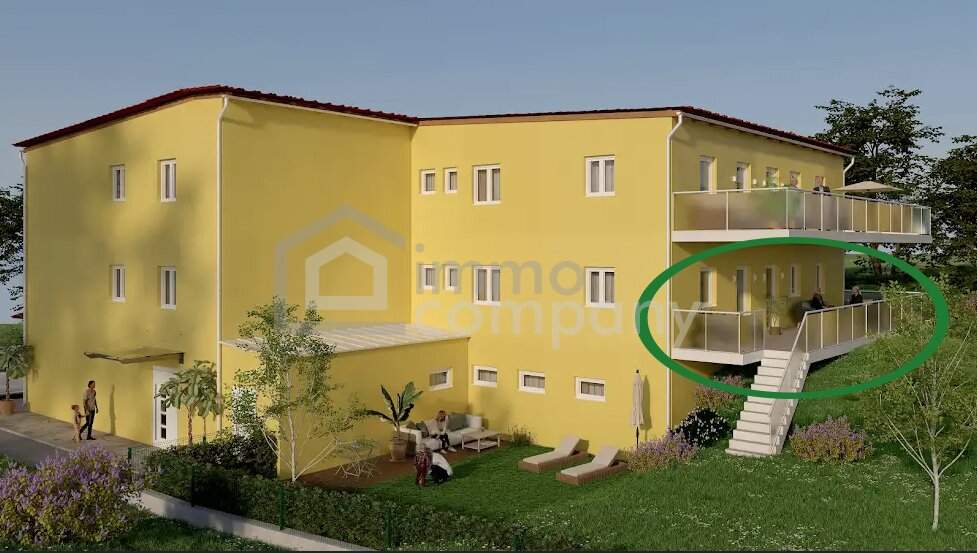 Seniorenwohnungen mit +PLUS+ in wunderbarer Grünruhelage / Top 3 - 1.OG - 128 m² - 4 Zimmer - Terrasse - Garage / Bezug 2026