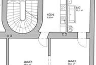 Erstbezug nach Sanierung: Helle 2-Zimmer-Altbau-Wohnung mit Balkonmöglichkeit