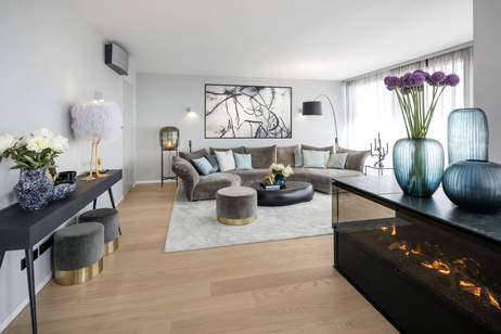 Wunderschönes Penthouse mit Pool und prachtvollem Blick, Nähe Kahlenberg, Wohnung-kauf, 3.970.000,€, 1190 Wien 19., Döbling