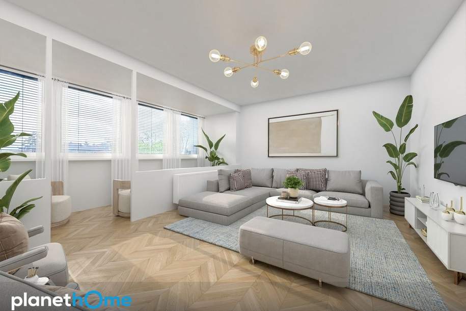 Pärchentraum mit Festungsblick und Garage in Parsch, Wohnung-kauf, 299.000,€, 5020 Salzburg(Stadt)