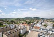 PROVISIONSFREI | Erstbezug nach Sanierung | 18 m² Terrasse | DG-Maisonette | Fernblick | TG-Stellplatz | Küche mit Siemens Geräten