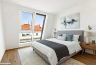 DACHTERRASSE mit spektakulärem Fernblick | DG-Maisonette Nähe Alte Donau | Erstbezug | Teils hofseitig | Fernwärme | TG-Stellplatz optional | Ideal für Anleger oder Eigennutzer | Nachhaltiges Projekt