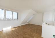 PROVISIONSFREI – Klimatisierte 5 Zimmer-Dachmaisonette inklusiver moderner Wohnküche, mit 4 Terrassen und Garagenplatz