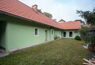 Kleines Haus mit uneinsehbaren Garten