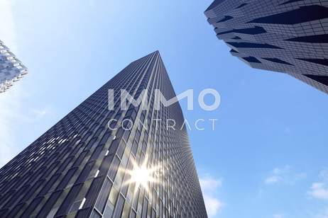 Ihr Fenster wird zur Sehenswürdigkeit: DC2 - 41. Etage, Wohnung-miete, 1.100,00,€, 1220 Wien 22., Donaustadt