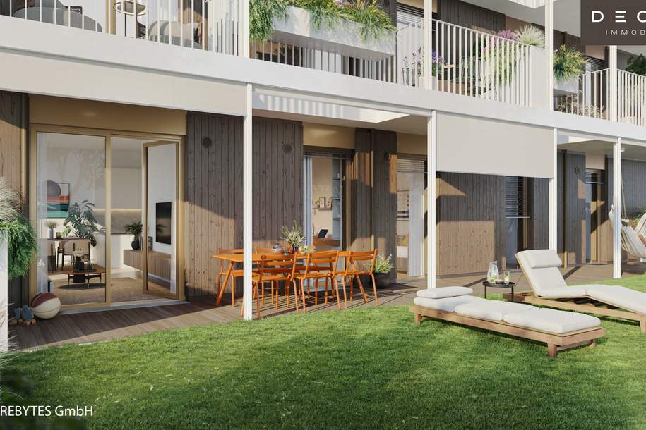 | ZWEI ZIMMER | NATÜRLICH DRAUSSEN | BAUFELD 14A | VILLAGE IM DRITTEN | FERTIGSTELLUNG 2027, Wohnung-kauf, 376.000,€, 1030 Wien 3., Landstraße