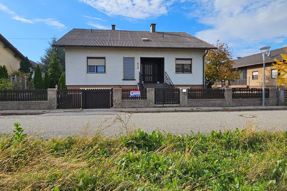 Bungalow am Stadtrand mit schöner Aussicht, Haus-kauf, 199.000,€, 2136 Mistelbach