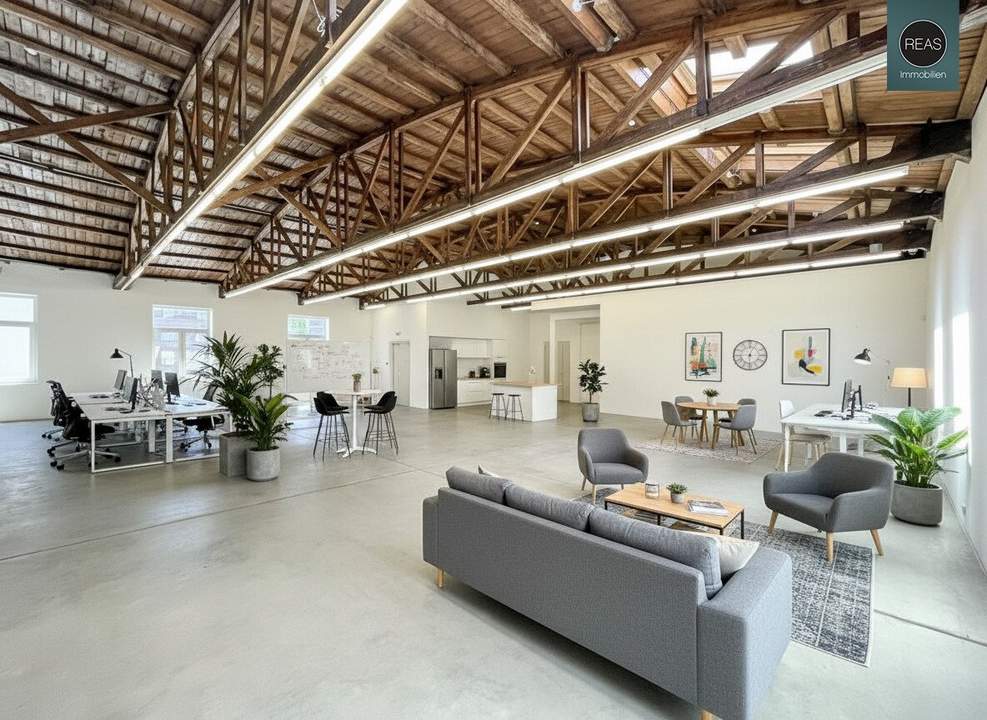 Einzigartiges Loft in der Brotfabrik Wien mit riesiger Terrasse! Stellplatz verfügbar!