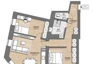 ERSTBEZUG! Moderne 3-Zimmer Wohnung mit Wohnküche!