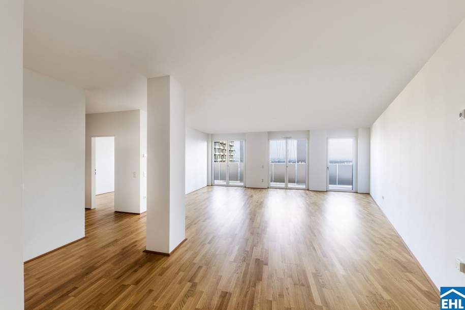Panorama Wohnung im 32. Stock des Q-Tower mit Südost-Ausrichtung, Wohnung-kauf, 781.767,€, 1030 Wien 3., Landstraße