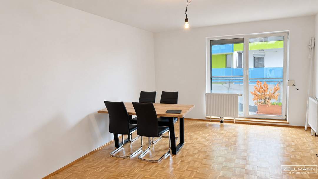2 Zimmer, 11,71 m² Loggia & Tiefgarage – durchdacht wohnen nahe der U6 | ZELLMANN IMMOBILIEN