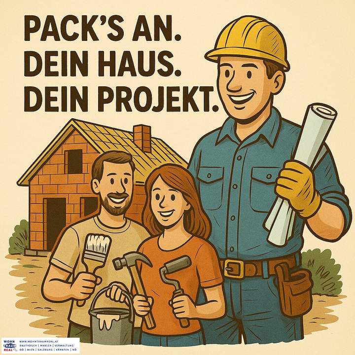 Pack’s an. Dein Haus. Dein Projekt. für die baugenehmigten pläne der doppelhäuser