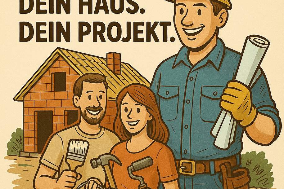 Pack’s an. Dein Haus. Dein Projekt. für die baugenehmigten pläne der doppelhäuser, Haus-kauf, 119.444,€, 4481 Linz-Land