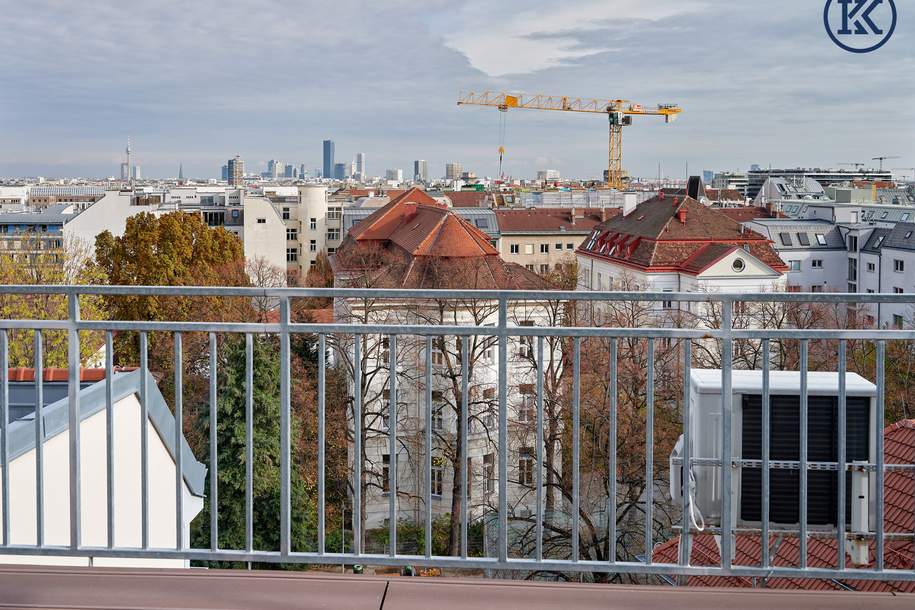 Luxus-Dachgeschosswohnung mit Galerie und zwei Terrassen in bester Lage des 9. Bezirks, Wohnung-kauf, 1.190.000,€, 1090 Wien 9., Alsergrund