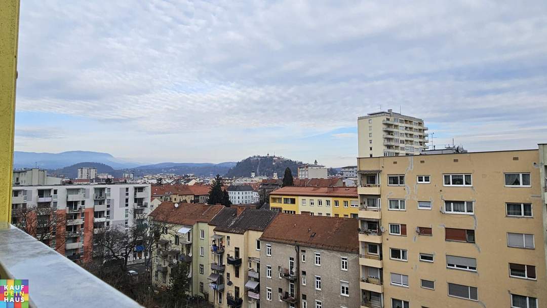 2 Zimmerwohnung mit direktem Schlossbergblick