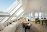 STOCK IM WEG - Sonnenaufgänge inklusive: Moderne Maisonette mit 2 Terrassen &amp; Wienblick