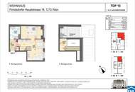 Erstbezug – 2-Zimmer mit Galerie &amp; Dachterrasse | charmantes Wohnen in UBAHN-Nähe | zwischen Alter Donau und Donauinsel