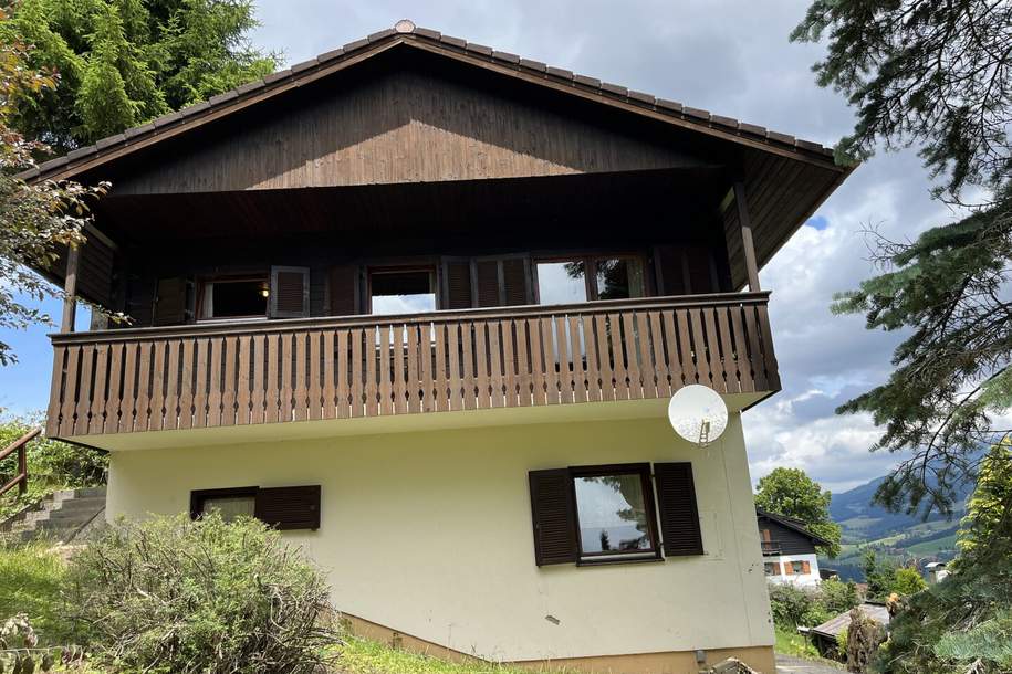 Panoramablick - Ferienhaus in Kärnten, Haus-kauf, 320.000,€, 9463 Wolfsberg