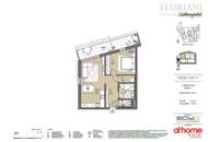 FLORIANI – Quartier am Tullnerfeld - PROVISIONSFREI - Für Sonnensuchende - 2 Zimmer mit West Balkon - Top Anbindung