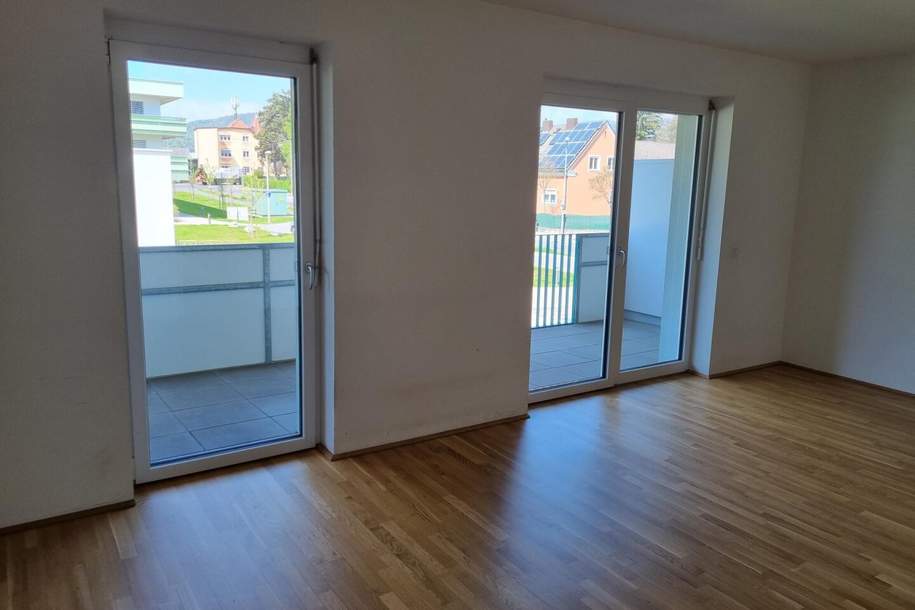 Unbefristete 2-Zimmer-Wohnung mit großem Balkon und Küche!, Wohnung-miete, 840,00,€, 8020 Graz(Stadt)