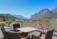 Exklusive Terrassenwohnung mit Blick über die Stadt Innsbruck