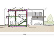BÜRO- UND LAGERGEBÄUDE IM ROHBAU IN WÖLLERSDORF – CA. 635 M² GEPLANTE NUTZFLÄCHE, TERRASSE & 19 STELLPLÄTZE