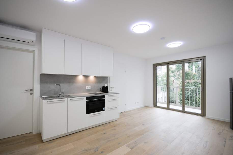 ERSTBEZUG - ENTZÜCKENDE 2-ZIMMER-WOHNUNG MIT SÜD-WEST BALKON, Wohnung-miete, 1.071,97,€, 1170 Wien 17., Hernals