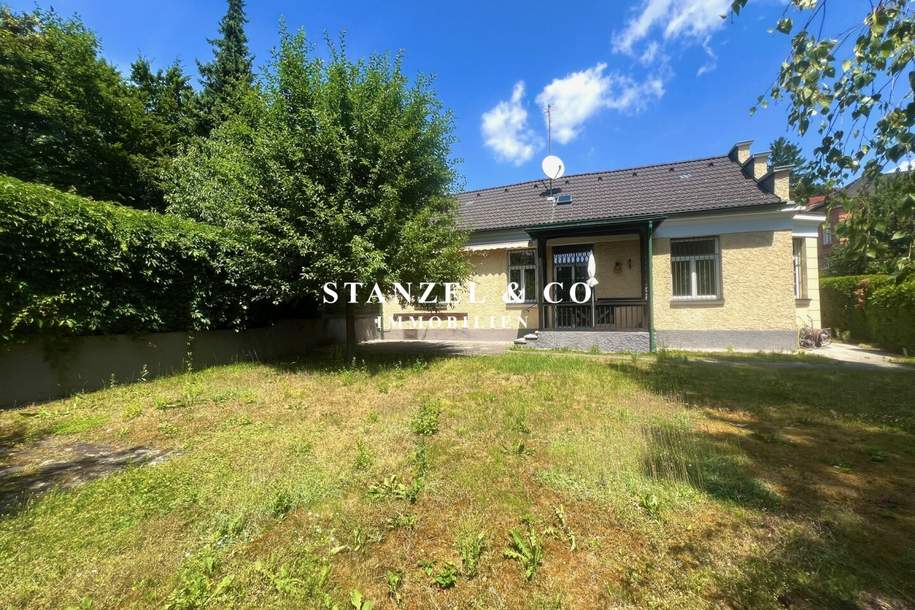 AUSSERGEWÖHNLICHE ALTBAUVILLA IN EINER EBENE, Haus-kauf, 2.290.000,€, 1180 Wien 18., Währing