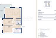 Moderne 3-Zi Wohnung mit Balkon, Fußbodenheizung & Tiefgarage in 1230 Wien – Erstbezug!