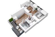 City Living Deluxe – Dachgeschoss-Maisonette mit Terrasse im 6. Bezirk! Nahe U4