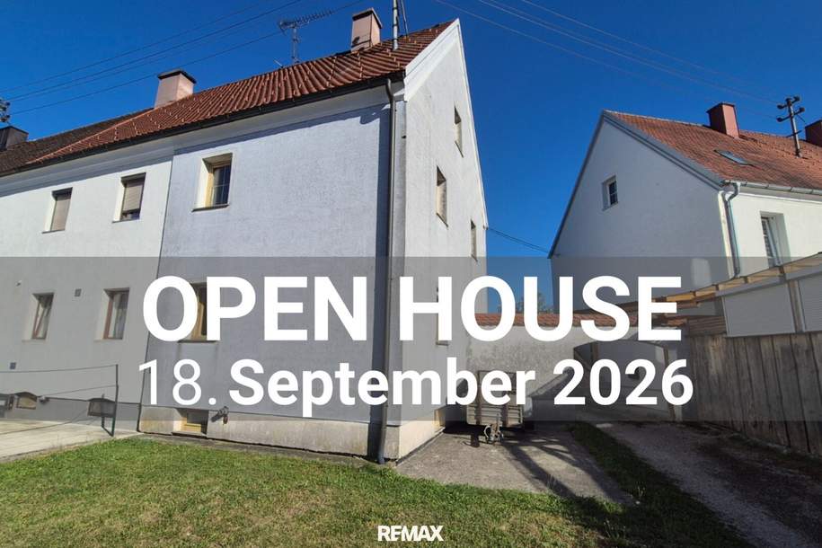Eckreihenhaus mit schönem Garten in Braunau/Laab, Haus-kauf, 137.000,€, 5280 Braunau am Inn