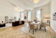 Beautiful 5-room apartment with two balconies in typical Viennese style