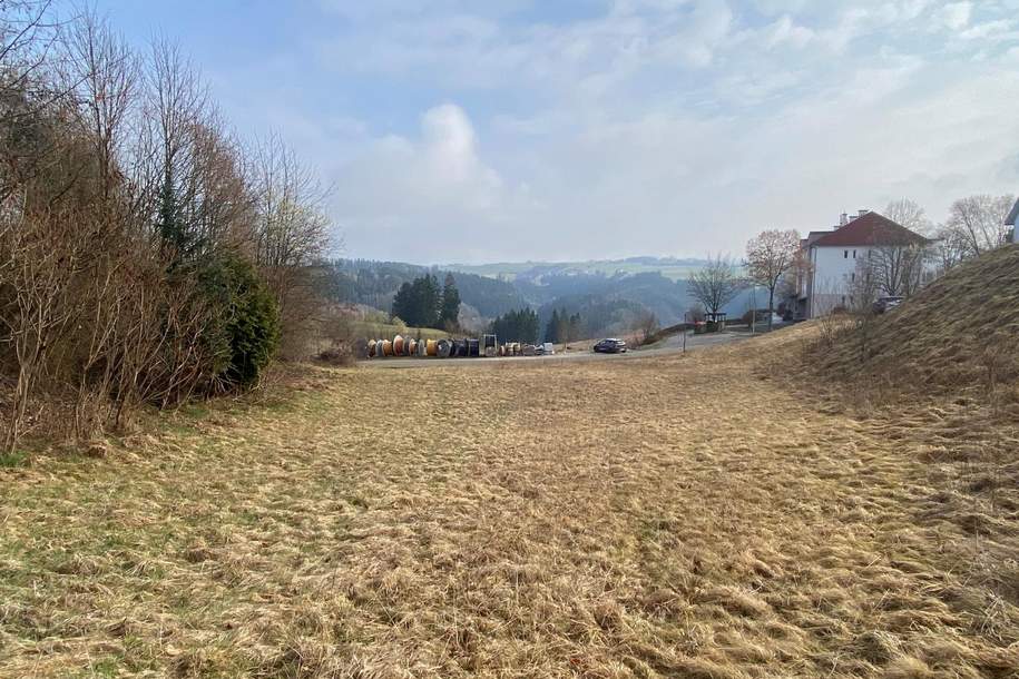 Investoren und Bauträger aufgepasst! Tolles Grundstück mit Aussicht in Neufelden (3 stöckig bebaubar), Grund und Boden-kauf, 199.000,€, 4120 Rohrbach
