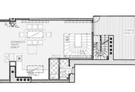 Dachgeschosswohnung mit Balkons, Terrasse und Dachterrasse