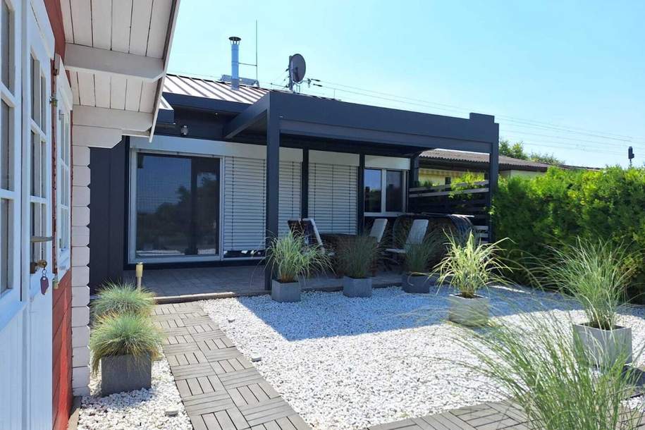 Preisreduktion! Das Niedrigenergie-Haus am See an der Wiener Stadtgrenze (Eigengrund!), Haus-kauf, 659.000,€, 2201 Korneuburg