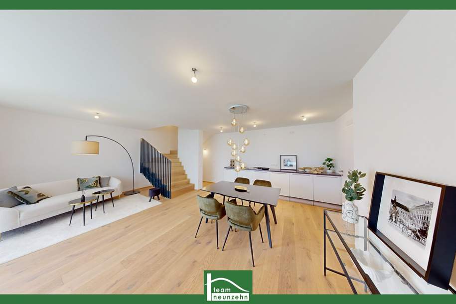 PROVISIONSFREI - Eine Rarität der Extraklasse - Paket aus 4-Zimmer-Townhouse mit Grünfläche und Terrasse in Hofruhelage + gegenüberliegende 1-Zimmer-Studio mit Freifläche! - JETZT ZUSCHLAGEN, Wohnung-kauf, 999.000,€, 1030 Wien 3., Landstraße