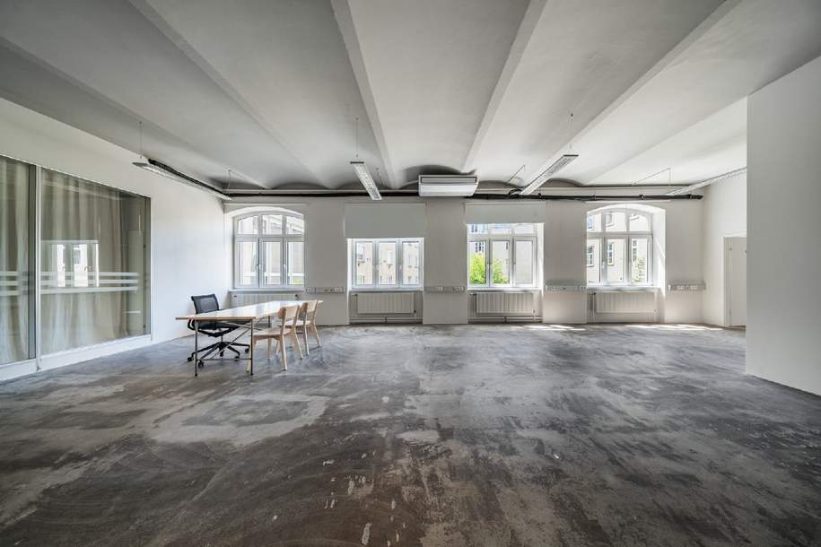 Loft-Charakter trifft Flexibilität: Charmantes Büro (145 m²) zur langfristigen Untermiete, Gewerbeobjekt-miete, 2.600,00,€, 1020 Wien 2., Leopoldstadt